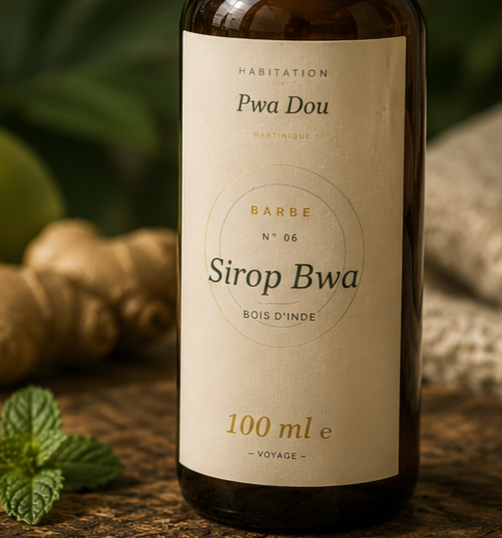Sirop Bwa — Mousse coiffante barbe Bois d'Inde